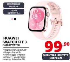 Huawei - Watch Fit 3 Smartwatch