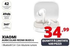 Xiaomi - Auricolari Redmi Buds 6