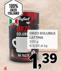 Rafael - Orzo Solubile Lattina
