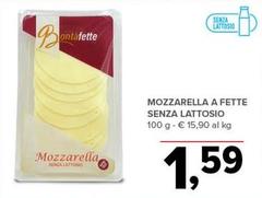 Le pronte bontà - Mozzarella A Fette Senza Lattosio