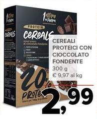 Cereali Proteici Con Cioccolato Fondente