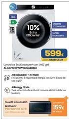 Whirlpool - Lavatrice Ecoo-Backtore Al-Contra Tv WWIID66B85LK