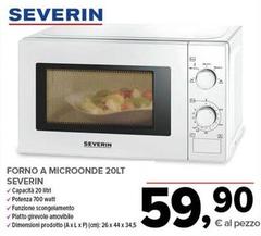 Severin - Forno A Microonde 20lt severin