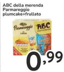 Parmareggio - Abc Della Merenda Plumcake+frullato
