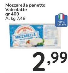 Caseificio valcolatte - Mozzarella Panetto