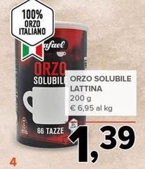 Orzo Solubile Lattina