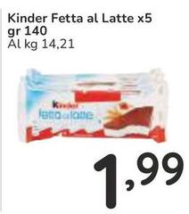 Kinder - Fetta Al Latte