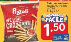 Pizzoli - Patatine We Love Croccanti