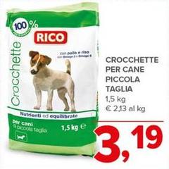 Rico - Crocchette Per Cane Piccola Taglia