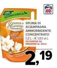 Spuma di Sciampagna - Ammorbidente Concentrato