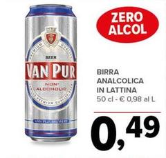 Van pur - Birra Analcolica In Lattina