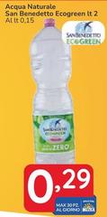 San Benedetto - Acqua Naturale Ecogreen