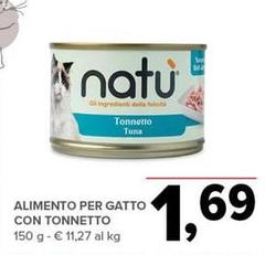 Alimento Per Gatto Con Tonnetto
