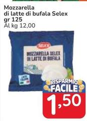 Selex - Mozzarella Di Latte Di Bufala