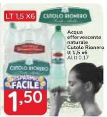 Cutolo rionero - Acqua Effervescente Naturale