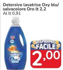 Oxy - Detersivo Lavatrice  Blu/ Salvacolore Oro