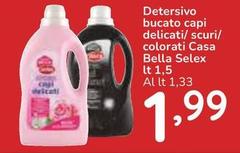 Selex - Detersivo Bucato Capi Delicati/ Scuri/ Colorati Casa Bella