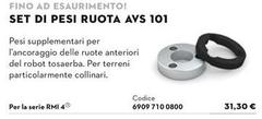 Set Di Pesi Ruota AVS 101