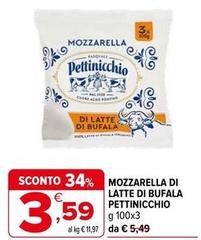 Pettinicchio - Mozzarella Di Latte Di Bufala