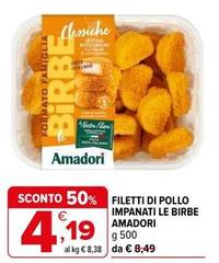 Amadori - Filetti Di Pollo Impanati Le Birbe