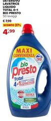 Bio Presto - Detersivo Lavatrice Liquid 4+1