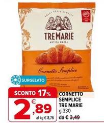Tre Marie - Cornetto Semplice