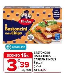 Findus - Bastoncini Fish & Chips