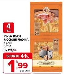 Pinsa -  Toast Riccione Piadina