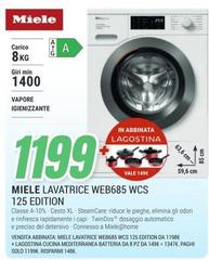 Miele -  Lavatrice Web685 Wcs 125 Edition