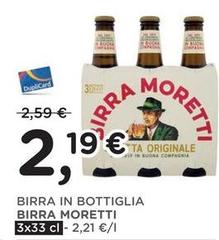 Moretti - Birra In Bottiglia Birra