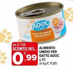 Adoc - Alimento Umido Per Gatto