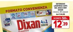 Dixan - Detersivo Lavatrice Caps Gel Discs