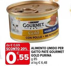 Purina - Alimento Umido Per Gatto Paté Gourmet Gold