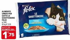 Felix - Alimento Umido Per Gatto Le Ghiottonerie