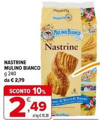Mulino Bianco - Nastrine
