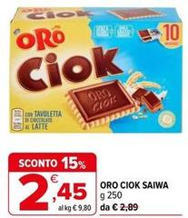 Oro saiwa - Ciok