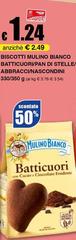 Mulino Bianco - Biscotti  Batticuori/pan Di Stelle Abbraccinaccondini