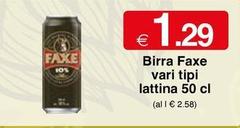 Faxe - Birra Lattina