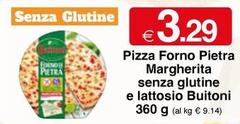 Buitoni - Pizza Forno Pietra Margherita Senza Glutine E Lattosio