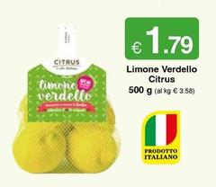 Citrus - Limone Verdello