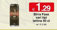 Faxe - Birra Lattina