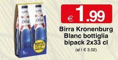 Blanc - Birra Kronenburg  Bottiglia