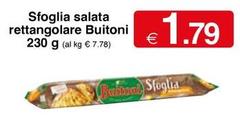Buitoni - Sfoglia Salata Rettangolare