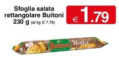 Buitoni - Sfoglia Salata Rettangolare