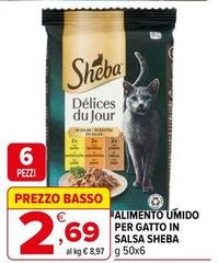 Sheba - Alimento Umido Per Gatto In Salsa