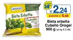Orogel - Bieta Erbetta Cubello