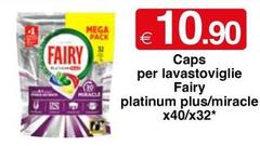Fairy - Caps Per Lavastoviglie Platinum Plus/Miracle