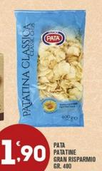 Pata - Patatine Gran Risparmio