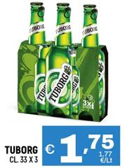 Tuborg - Cl. 33 X 3