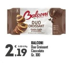Balconi - Duo Croissant Cioccolato